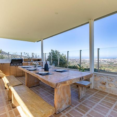 Villa Kedria With A Panoramic Ocean View Tsikalaria  Zewnętrze zdjęcie