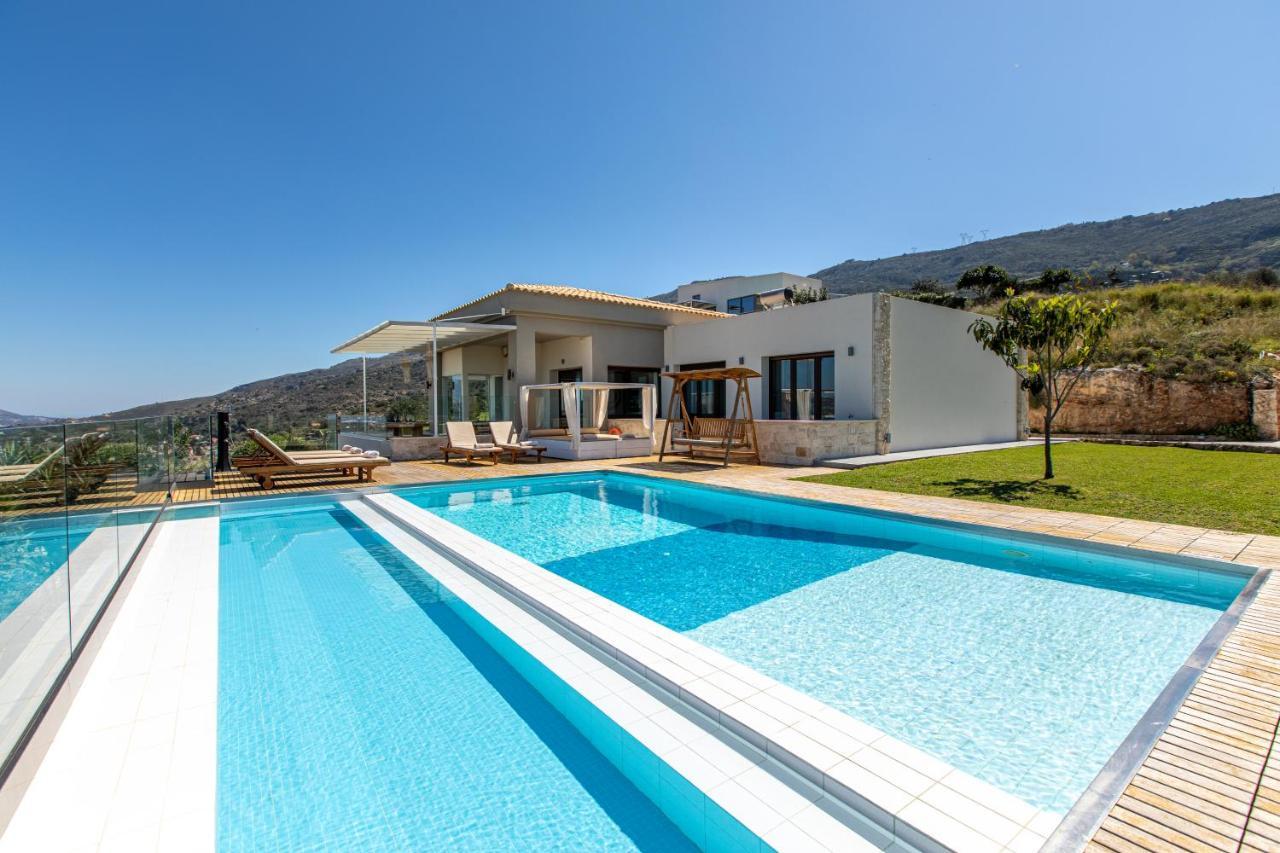 Villa Kedria With A Panoramic Ocean View Tsikalaria  Zewnętrze zdjęcie