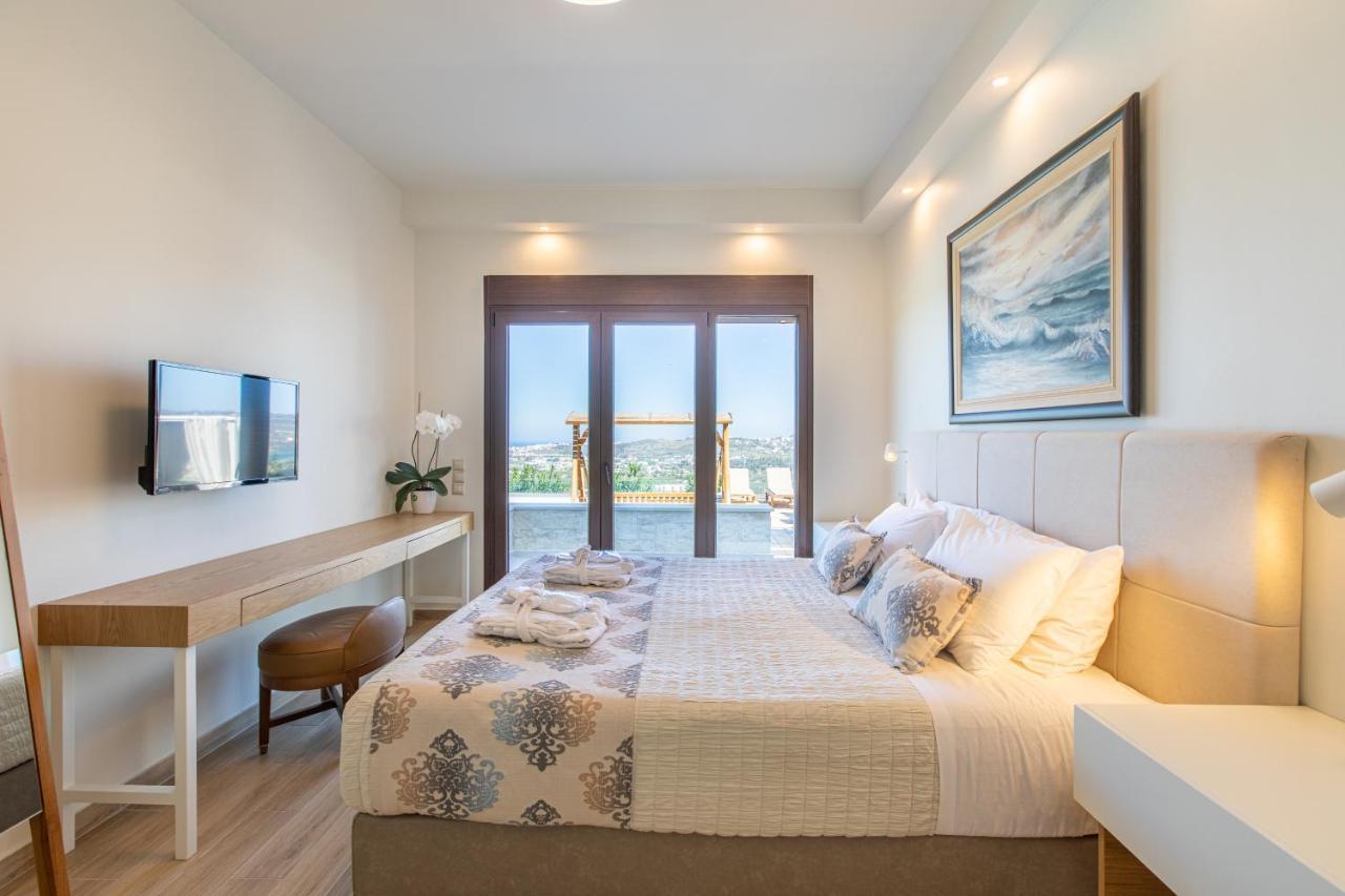 Villa Kedria With A Panoramic Ocean View Tsikalaria  Zewnętrze zdjęcie