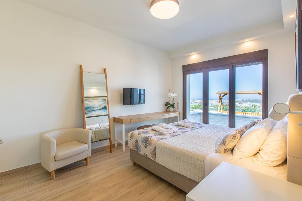 Villa Kedria With A Panoramic Ocean View Tsikalaria  Zewnętrze zdjęcie