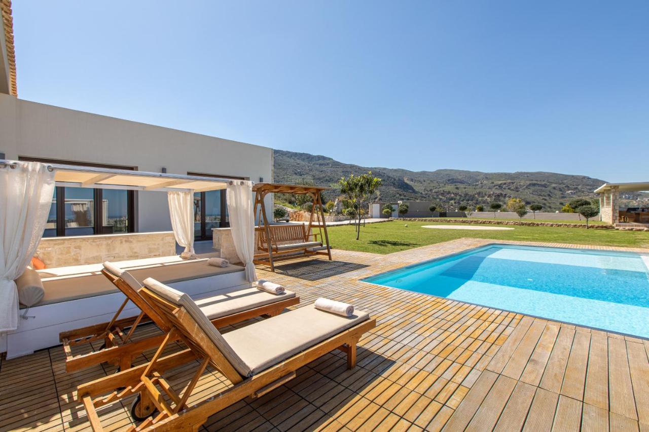 Villa Kedria With A Panoramic Ocean View Tsikalaria  Zewnętrze zdjęcie