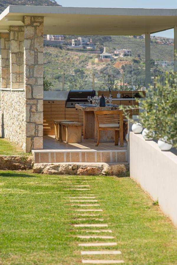 Villa Kedria With A Panoramic Ocean View Tsikalaria  Zewnętrze zdjęcie