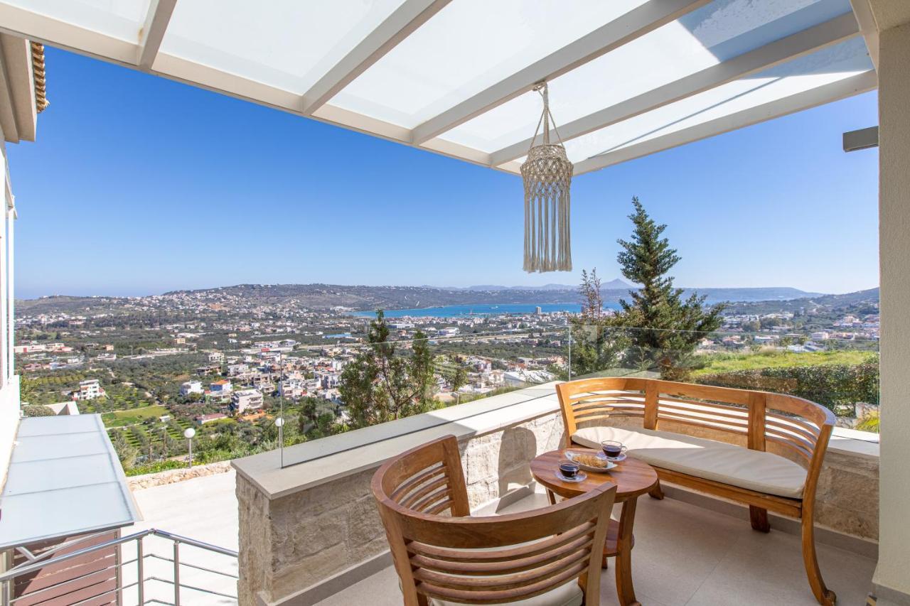 Villa Kedria With A Panoramic Ocean View Tsikalaria  Zewnętrze zdjęcie