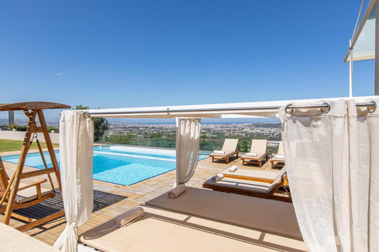 Villa Kedria With A Panoramic Ocean View Tsikalaria  Zewnętrze zdjęcie