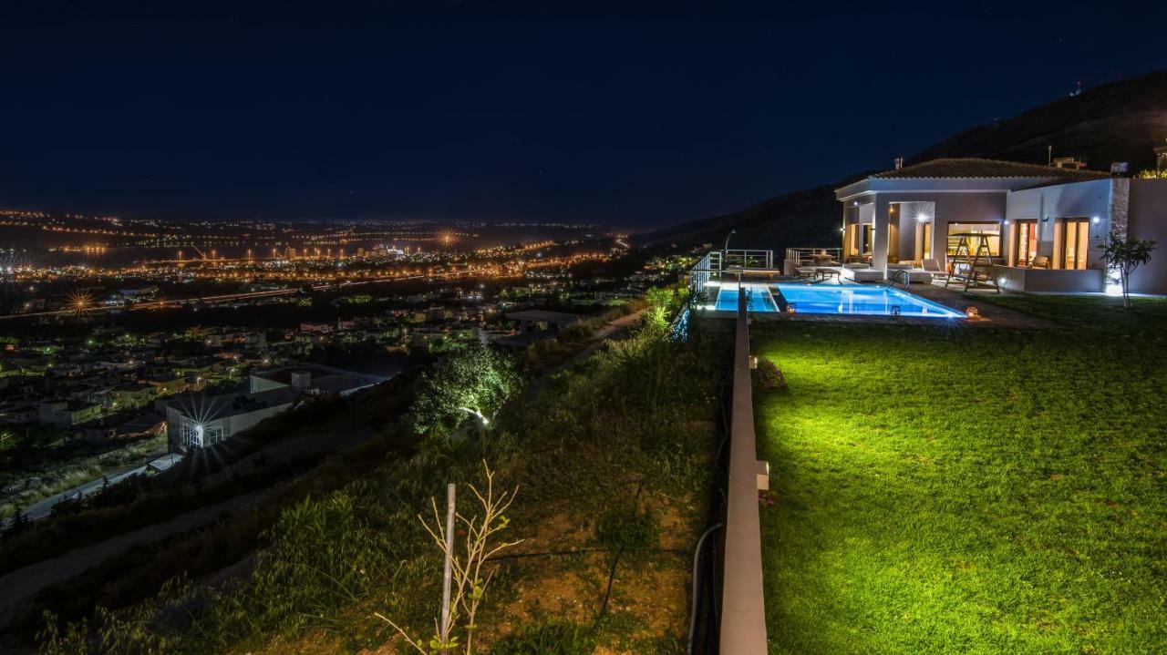Villa Kedria With A Panoramic Ocean View Tsikalaria  Zewnętrze zdjęcie
