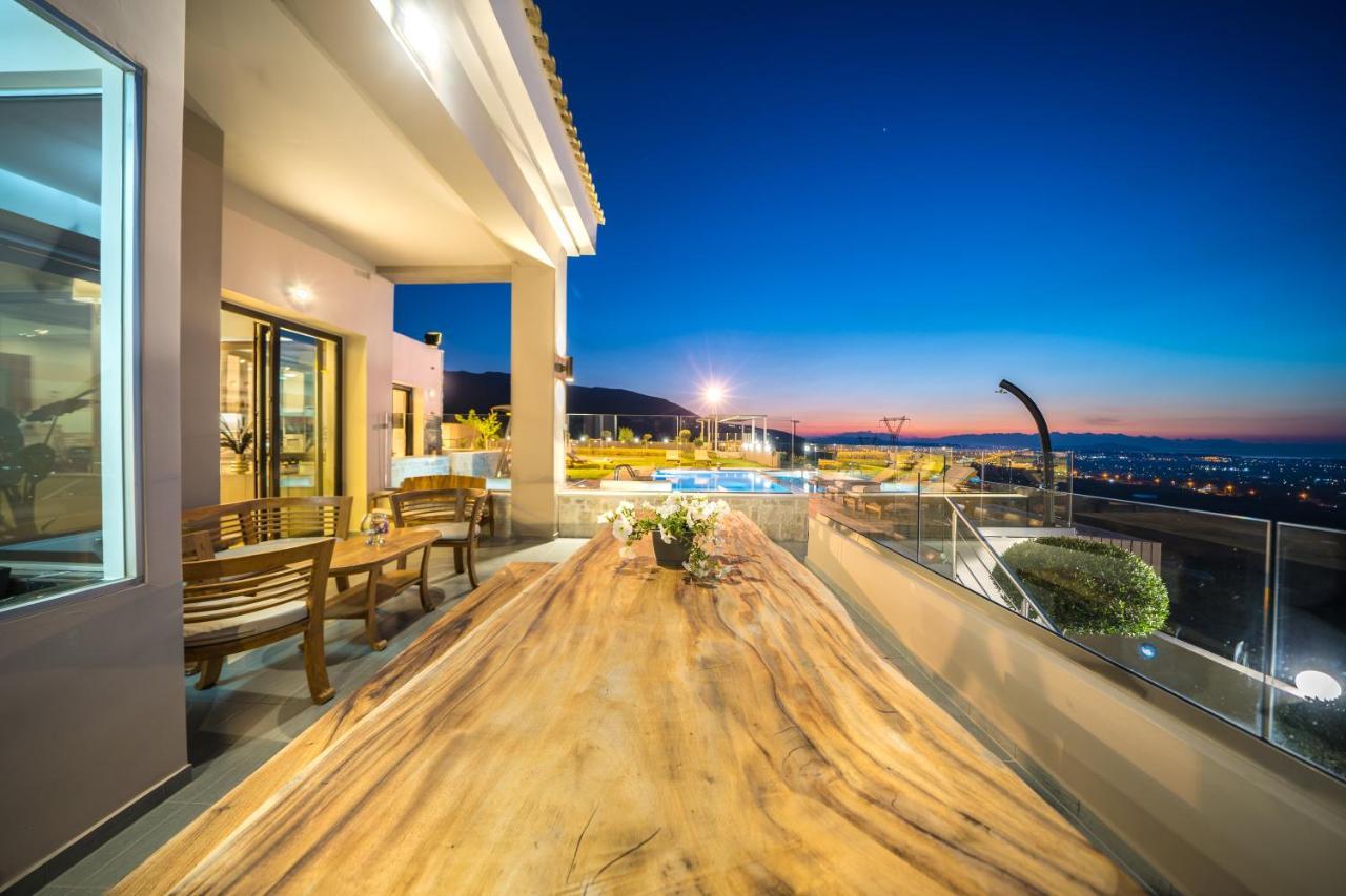 Villa Kedria With A Panoramic Ocean View Tsikalaria  Zewnętrze zdjęcie