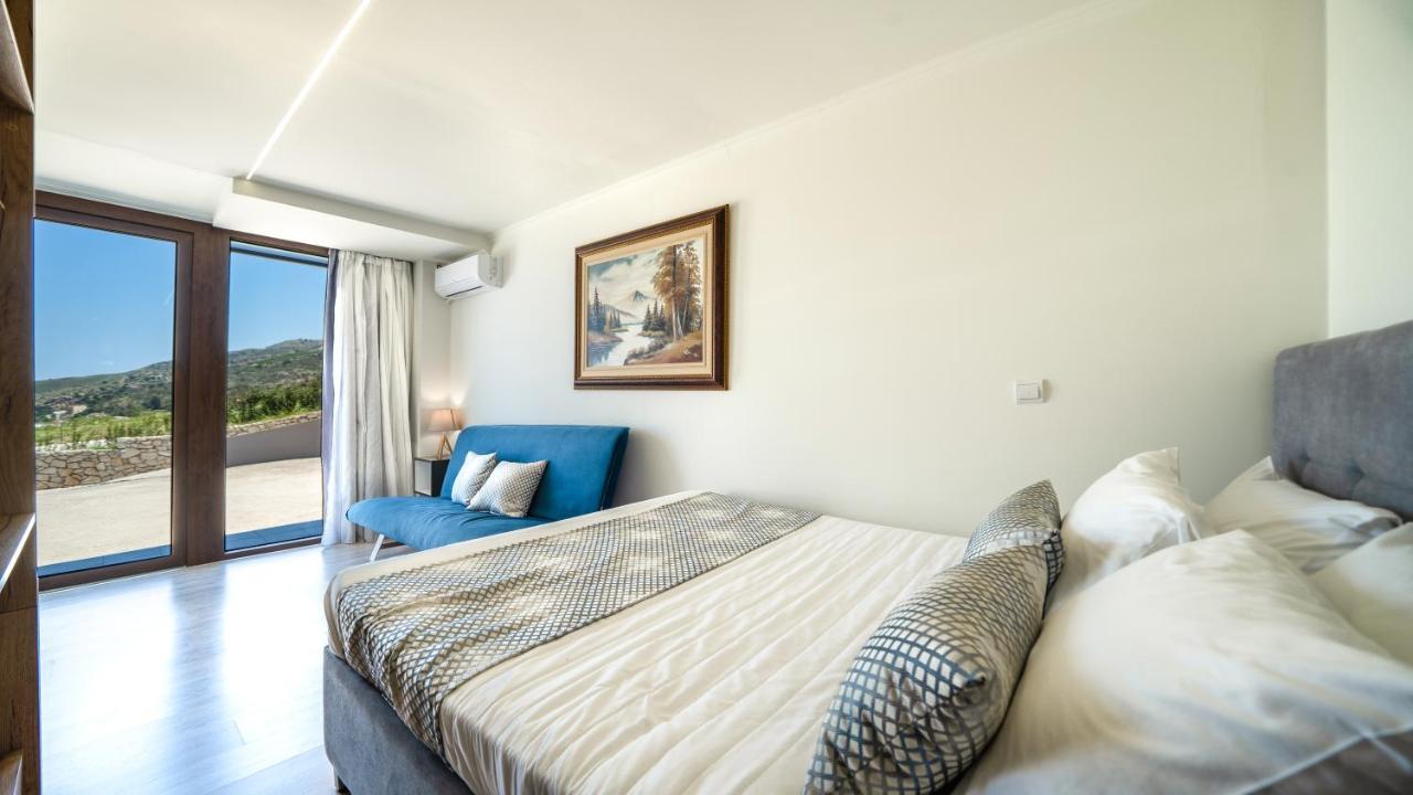 Villa Kedria With A Panoramic Ocean View Tsikalaria  Zewnętrze zdjęcie
